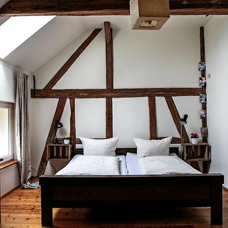Ferienhaus Auf Gut Weimarschmieden Fladungen Exteriör bild