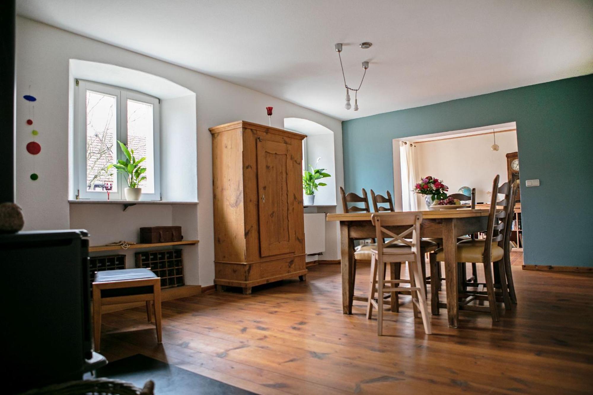 Ferienhaus Auf Gut Weimarschmieden Fladungen Exteriör bild