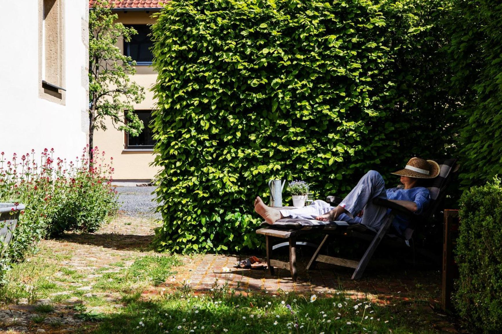 Ferienhaus Auf Gut Weimarschmieden Fladungen Exteriör bild