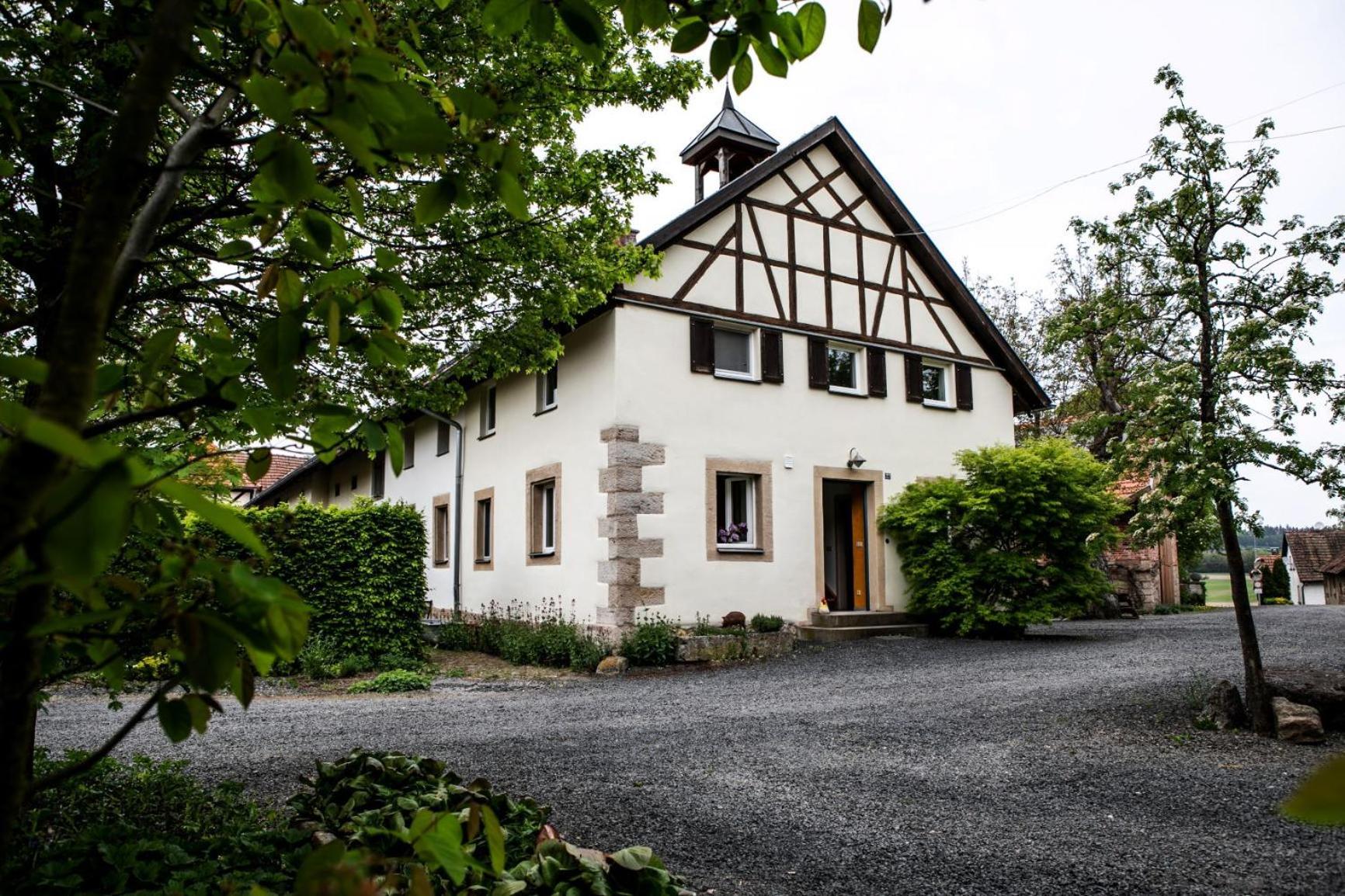 Ferienhaus Auf Gut Weimarschmieden Fladungen Exteriör bild