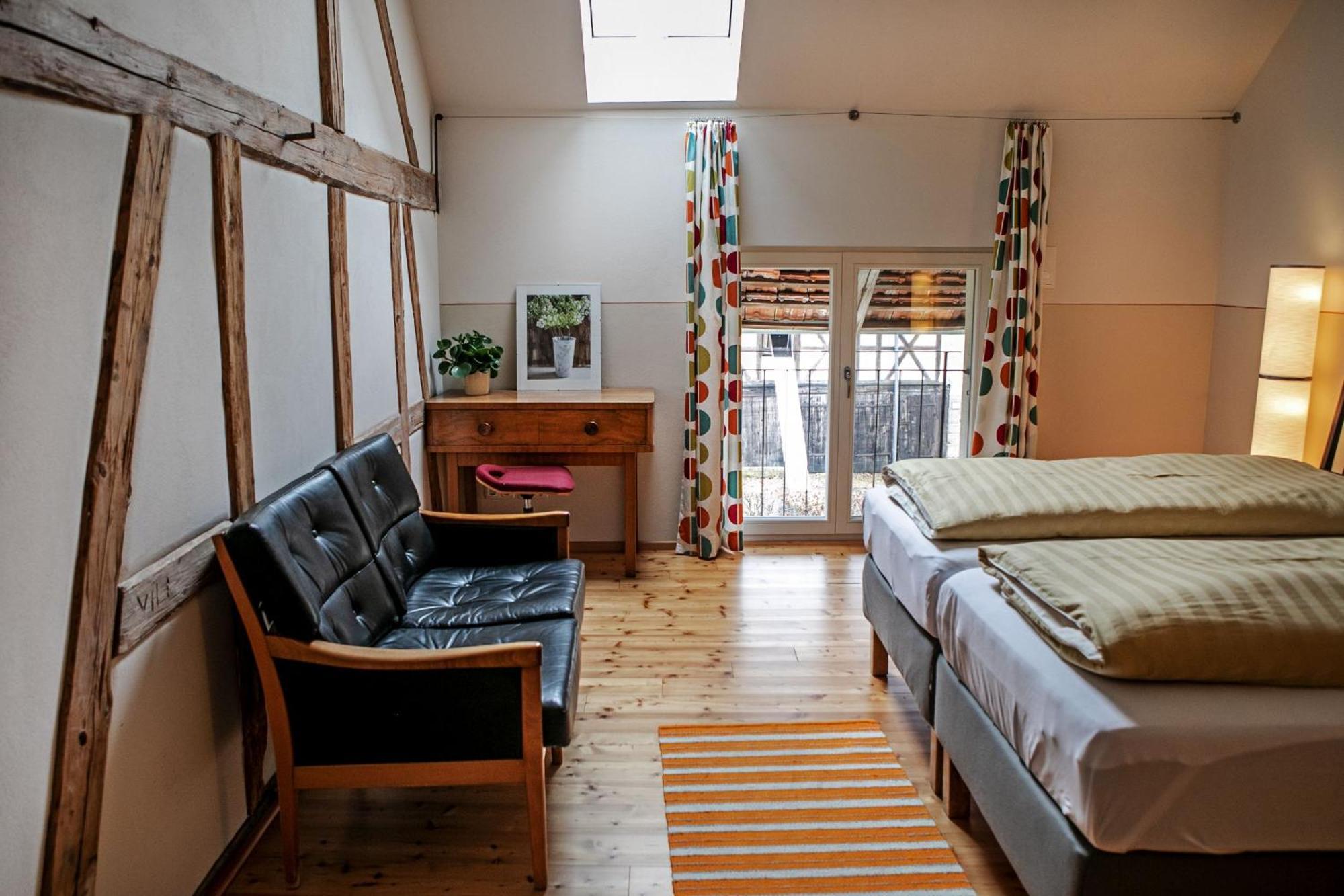 Ferienhaus Auf Gut Weimarschmieden Fladungen Exteriör bild